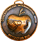 Rua motorcycle rally badge from Jean-Francois Helias