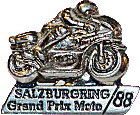 Salzburgring motorcycle race badge from Jean-Francois Helias