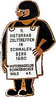 Schmalenberg motorcycle rally badge from Jean-Francois Helias