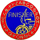 SCMA Alphabet Tour motorcycle run badge from Jean-Francois Helias