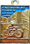 Sestriere motorcycle rally badge from Jean-Francois Helias
