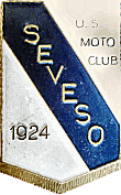 Seveso motorcycle rally badge from Jean-Francois Helias