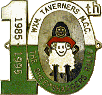 Sheepshaggers motorcycle rally badge