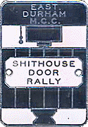 Shithouse Door motorcycle rally badge