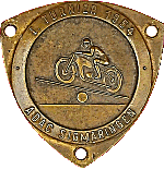 Sigmaringen motorcycle rally badge from Jean-Francois Helias