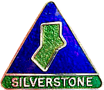 Silverstone motorcycle race badge from Jean-Francois Helias