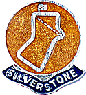 Silverstone motorcycle race badge from Jean-Francois Helias