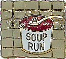 Soup motorcycle run badge from Jean-Francois Helias