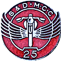 Southampton & DMCC motorcycle club badge from Jean-Francois Helias