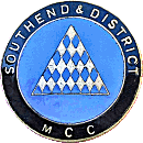 Southend & DMCC - motorcycle club badge from Jean-Francois Helias