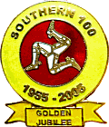 Southern 100 motorcycle race badge from Jean-Francois Helias