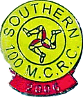 Southern 100 motorcycle race badge from Jean-Francois Helias