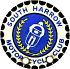 South Harrow MCC motorcycle club badge from Jean-Francois Helias