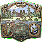 Spreewald Zielfahrt motorcycle rally badge from Jean-Francois Helias