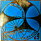 Steel Horse motorcycle rally badge from Les Hobbs