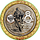 Stunden Solitude motorcycle rally badge from Jean-Francois Helias