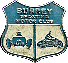 Surrey Sporting Motor Club motorcycle club badge from Jean-Francois Helias