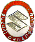 Suzuki OC motorcycle club badge from Jean-Francois Helias