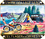 Swinegellauf motorcycle rally badge from Jean-Francois Helias