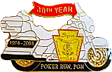 Syria Poker motorcycle run badge from Jean-Francois Helias