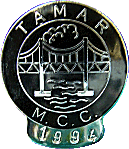 Tamar motorcycle rally badge from Jean-Francois Helias