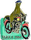 Tarka motorcycle run badge from Jean-Francois Helias