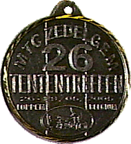 Tenten motorcycle rally badge from Nigel Woodthorpe