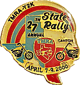 Texas MRA State motorcycle rally badge from Jean-Francois Helias