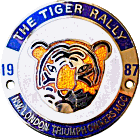 Tiger  motorcycle rally badge from Jean-Francois Helias