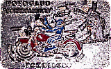 Tomelloso motorcycle rally badge from Jean-Francois Helias