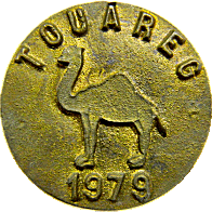 Touareg motorcycle rally badge from Jean-Francois Helias