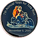 Toys for Tots motorcycle run badge from Jean-Francois Helias
