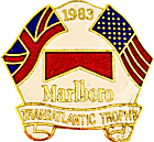 Transatlantic Trophy motorcycle race badge from Jean-Francois Helias