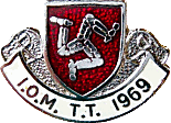 TT motorcycle race badge from Jean-Francois Helias