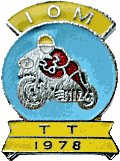 TT motorcycle race badge from Jean-Francois Helias