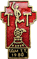 TT motorcycle race badge from Jean-Francois Helias
