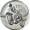 TT motorcycle race badge from Jean-Francois Helias