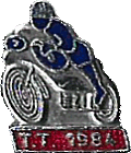 TT motorcycle race badge from Andy Hunter