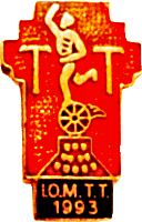 TT motorcycle race badge from Jean-Francois Helias