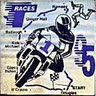 TT motorcycle race badge from Jean-Francois Helias