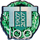 TT motorcycle race badge from Jean-Francois Helias