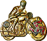 TT  motorcycle race badge from Jean-Francois Helias