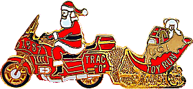 UCI Toy Run motorcycle run badge from Jean-Francois Helias