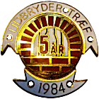 Udbryder motorcycle rally badge from Jean-Francois Helias