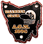 Ulysses motorcycle rally badge from Jean-Francois Helias