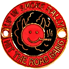 Up In Smoke motorcycle rally badge from Jean-Francois Helias