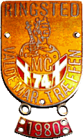 Valdemar motorcycle rally badge from Jean-Francois Helias