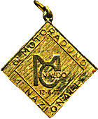 Valdobbiadene motorcycle rally badge from Jean-Francois Helias
