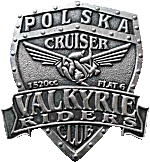 Valkyrie Riders Cruiser Club (Poland) motorcycle club badge from Jean-Francois Helias