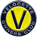 Velocette motorcycle club badge from Jean-Francois Helias